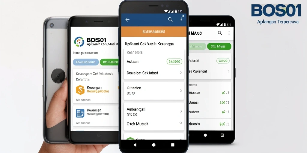 Antarmuka aplikasi BOS01 untuk Cek Mutasi yang user-friendly dan informatif.