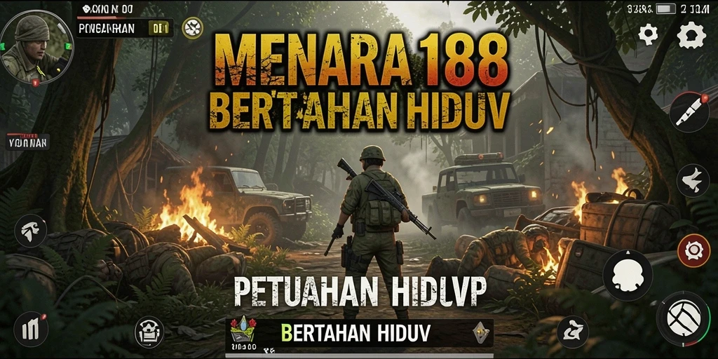 Screenshot menampilkan momen mendebarkan dalam gameplay bertahan hidup.